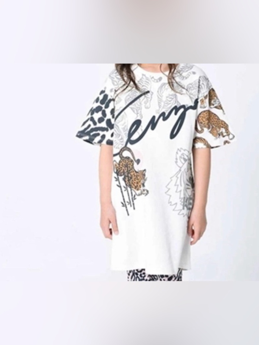 KENZO KIDS Logo T-shirt Dress